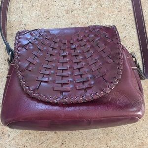 Patricia Nash Plum Purple Leather Purse